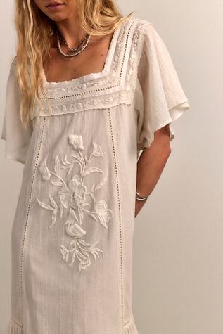 spell florapaloosa embroidered tunic dress Stella McCartney // Black & Multicolour Floral Embroidered Dress – VSP  Consignment