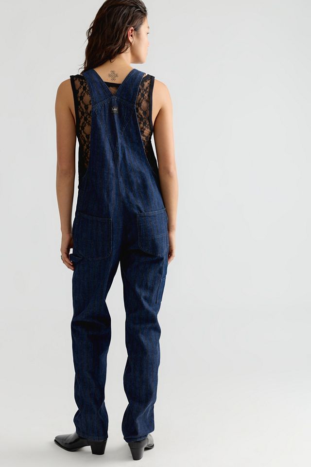 Lee Striped Slim Straight Overalls #1