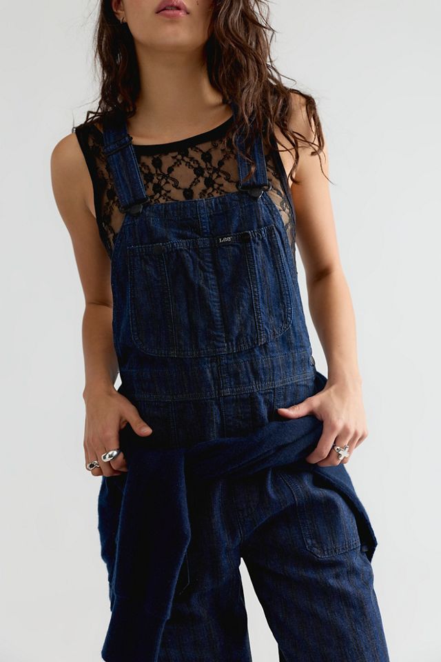 Lee Striped Slim Straight Overalls #3