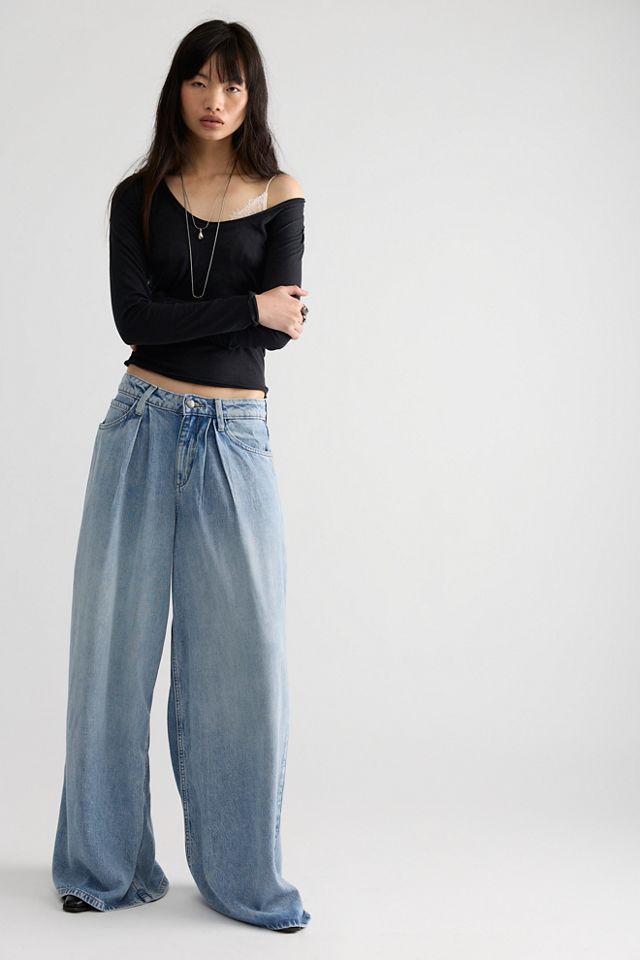 Jeans Trouser Slouchy Plissés LQD Lee #3