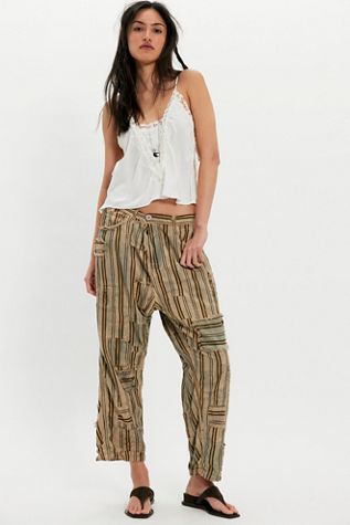 Magnolia Pearl Striped Miner Pants
