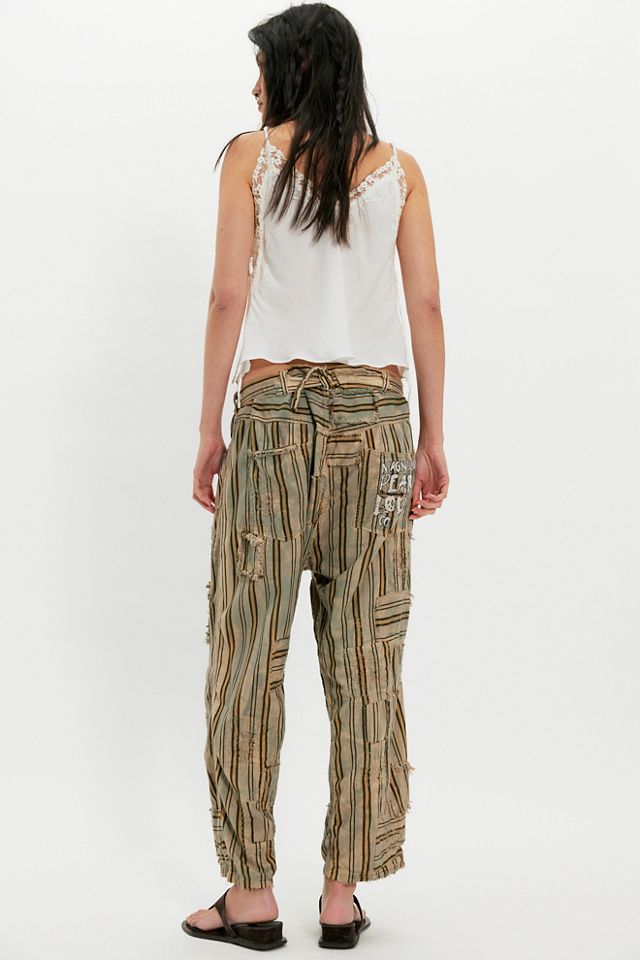 Magnolia Pearl Striped Miner Pants #1