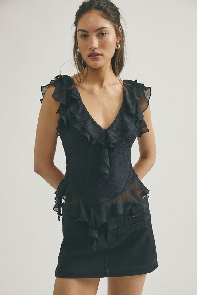 We The Free Mille-Fleurs Vegan Suede Micro Skirt #2