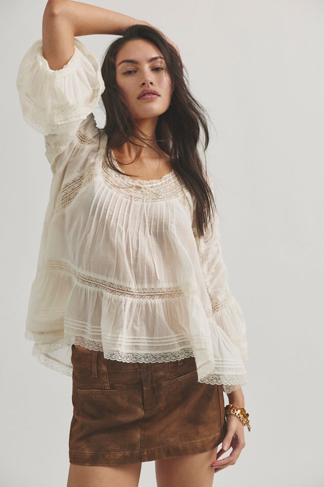 We The Free Mille-Fleurs Vegan Suede Micro Skirt #4