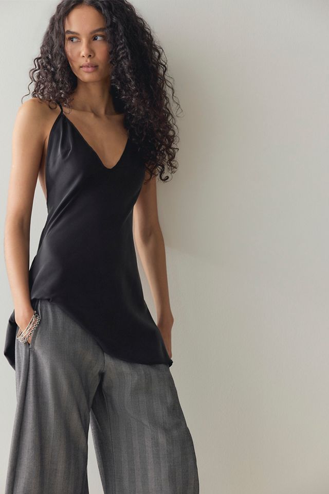Frankies Bikinis x JENNIE Colette Silk Mini Slip Dress #3