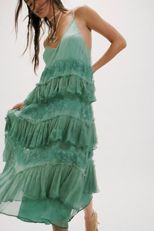 light green dress women self-portrait - Lime Boucle Midi Dress