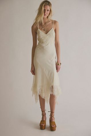 chinese dress ladies Free People Premonitions Burgundy Lace One-Shoulder Bodycon Slip Dress main image 0