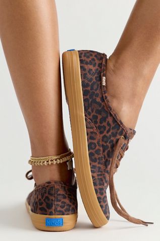 Keds for FP Champion Luxe Suede Lace-Up Sneakers