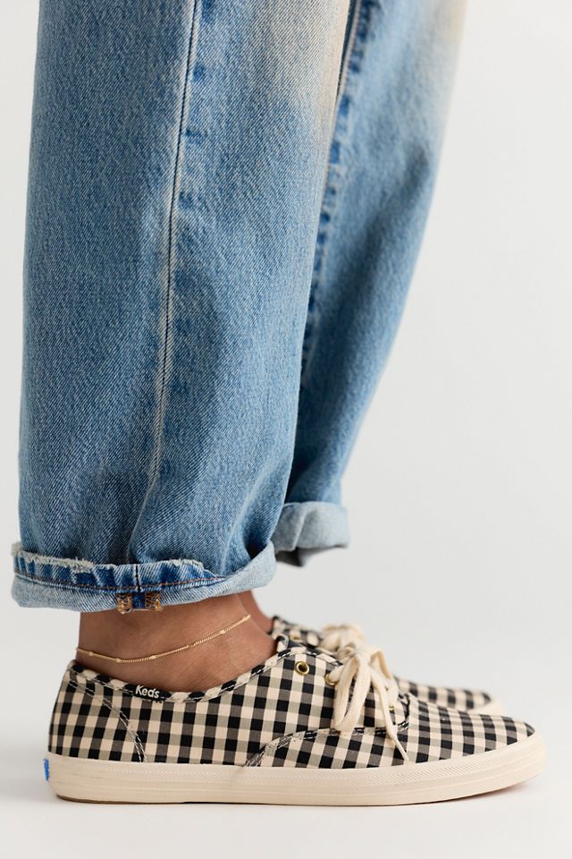 Baskets à lacets Keds Champion à carreaux Buffalo