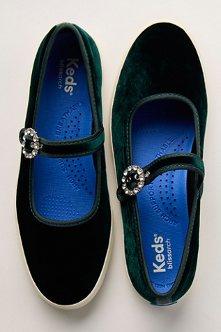 Keds Maisie Velvet Mary Janes by Free People