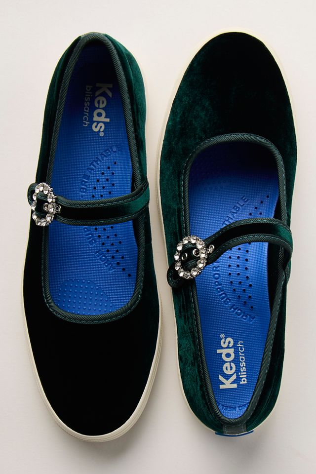 Keds Maisie Velvet Mary Janes