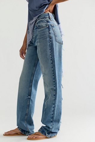 Dala Alley High-Rise Straight Jeans