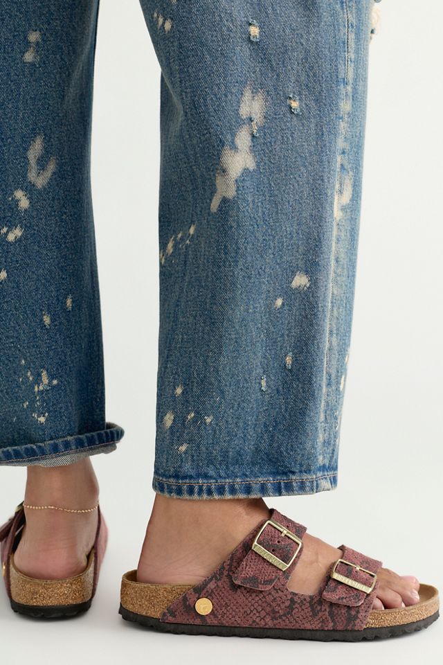 Birkenstock Arizona Snake-Print Sandals #2