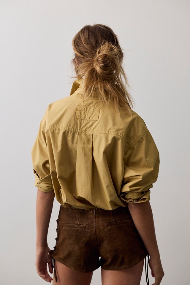 We The Free Sun Siren Vegan Suede Micro Shorts #1