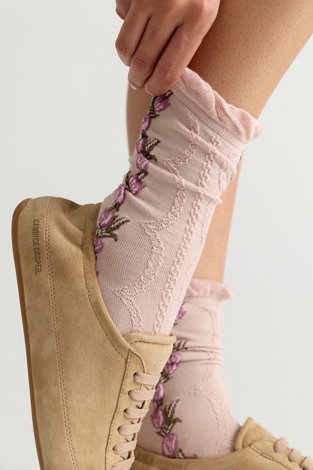 Chaussettes mi-mollet Wildflower #2