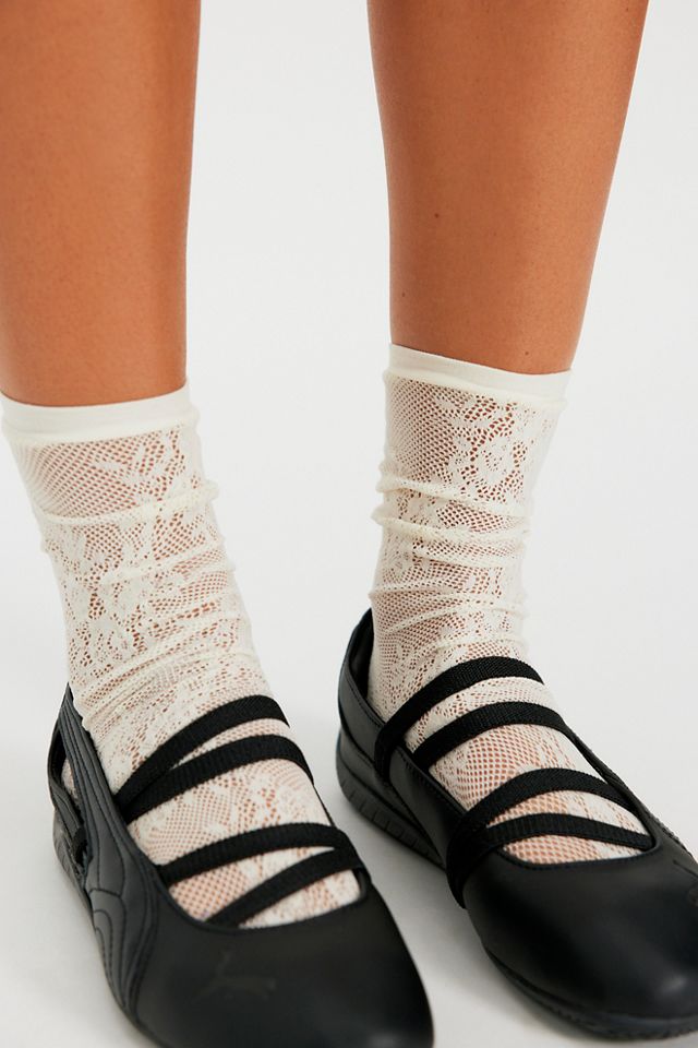 Layla Lace Socks #1