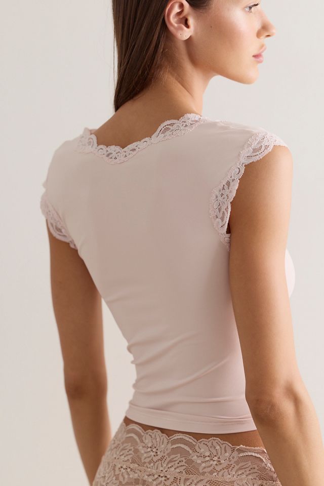 Only Hearts Delicious With Lace Tee #1