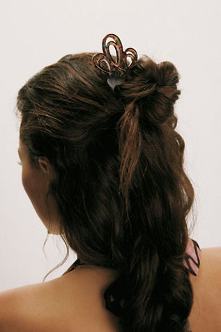 Zaya Hair Pin at Free People in Tort