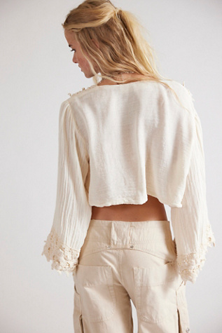 Женская блузка Jen's Pirate Booty Dreamin’ Blouse, цвет: Натуральный — фото 2