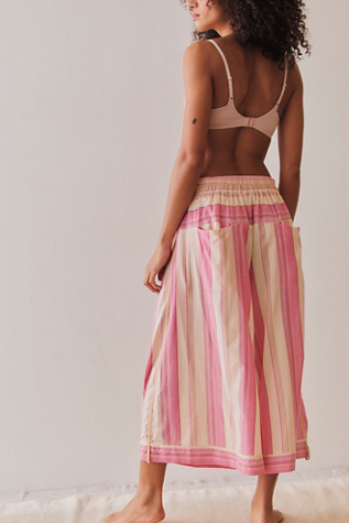 Enjoy the Stripe Gaucho Pants - thumbnail 2