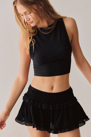Simply Soft Low-Arm Crop Top
