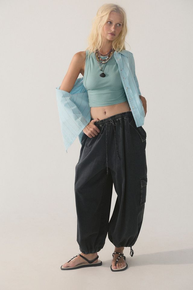 Simply Soft Low-Arm Crop Top #3