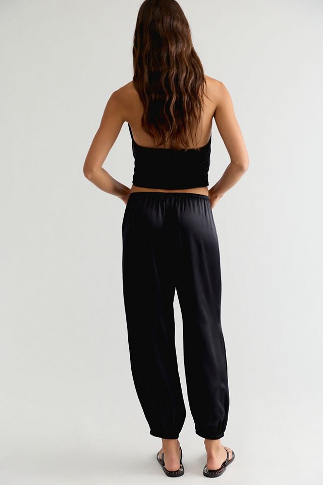 DONNI. The Silk Balloon Pants #1