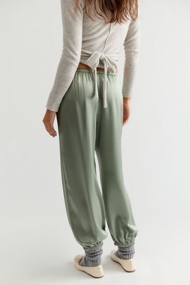 DONNI. Pantalon ballon en soie #1