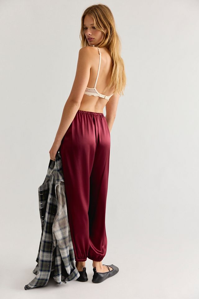DONNI. Pantalon ballon en soie #1