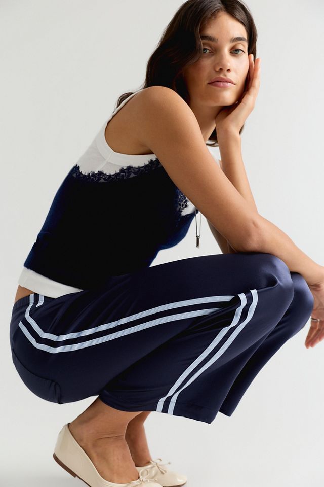 DONNI. The Silk Stripe Crop Pants #3
