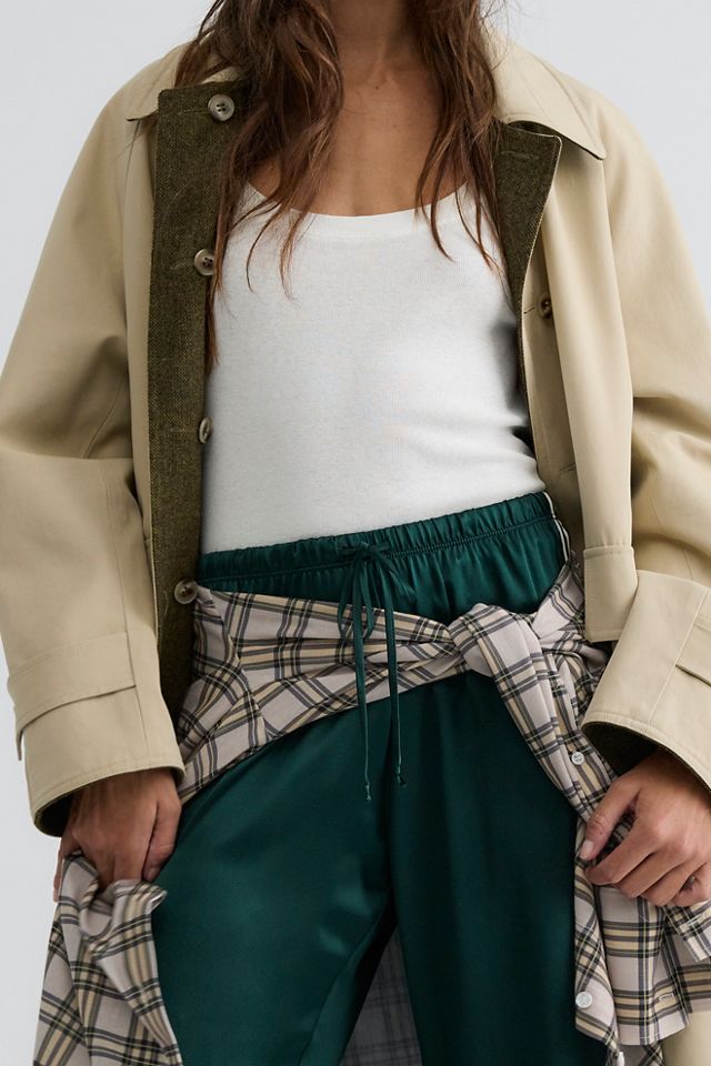 DONNI. The Silk Stripe Crop Pants #3
