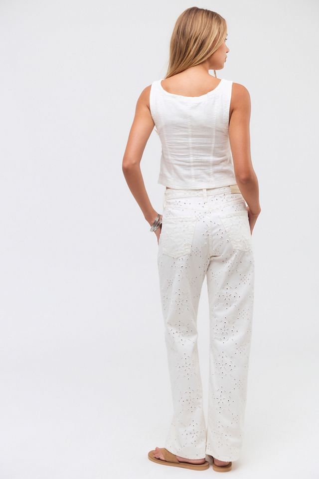 Citizens Of Humanity Cutwork Lindz Easy Straight Jeans #1