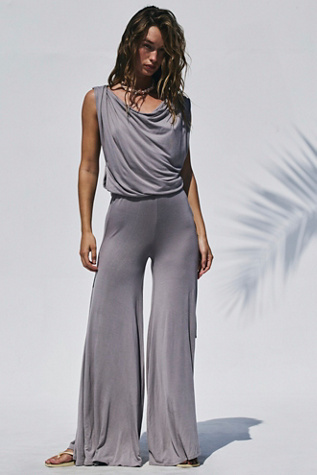 Hey Diva One-Piece Jumpsuit by free-est at Free People in Grey, Size: S