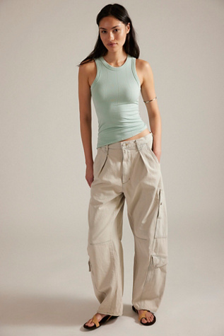 Citizens of Humanity Exclusive Flight Pants at Free People in Tan, Size: 29