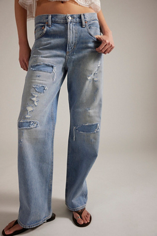 Citizens of Humanity Exclusive Lindz Easy Straight Jeans at Free People in Light Wash, Size: 30