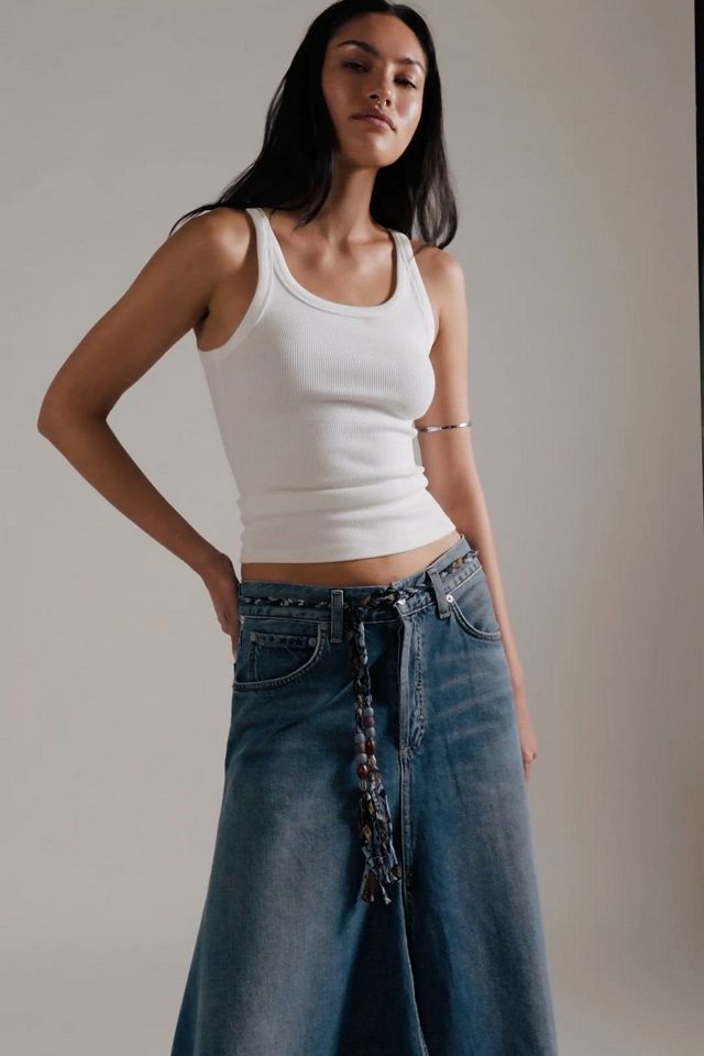 Citizens of Humanity Exclusive Fluid Maxi Skirt | Free People