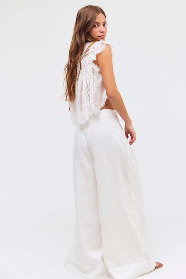Citizens of Humanity Riviera Cropped Palazzo Pants #1