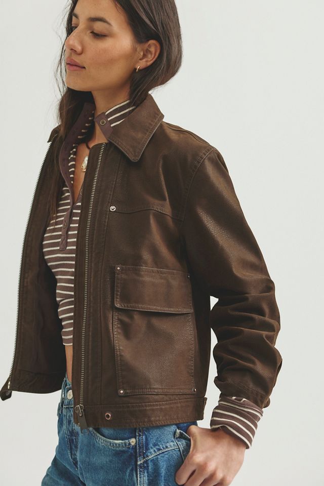 We The Free Blair Vegan Leather Jacket #2