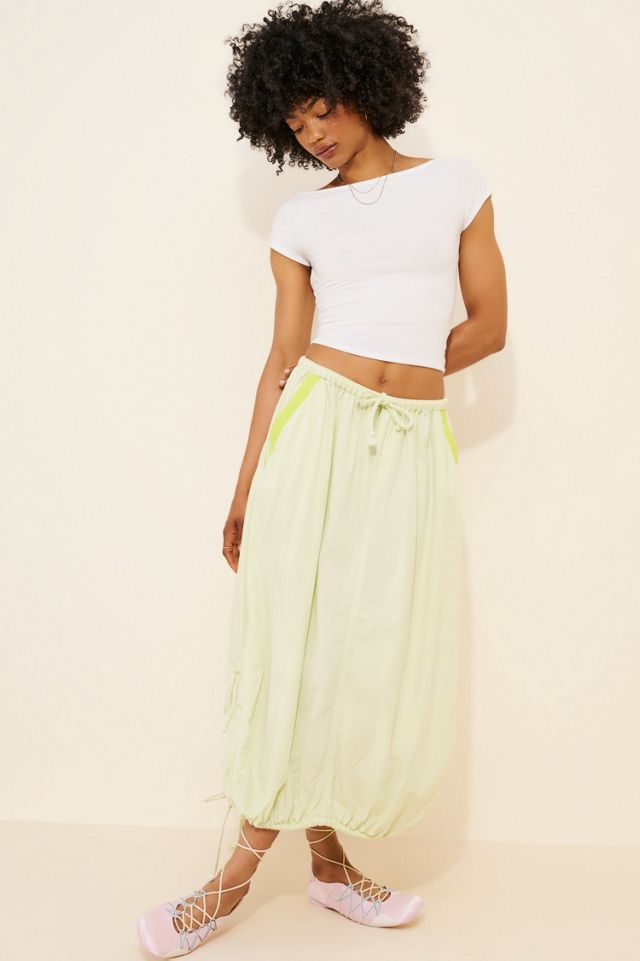Re_Nuuly x Riley Vintage Reworked Parachute Skirt #1
