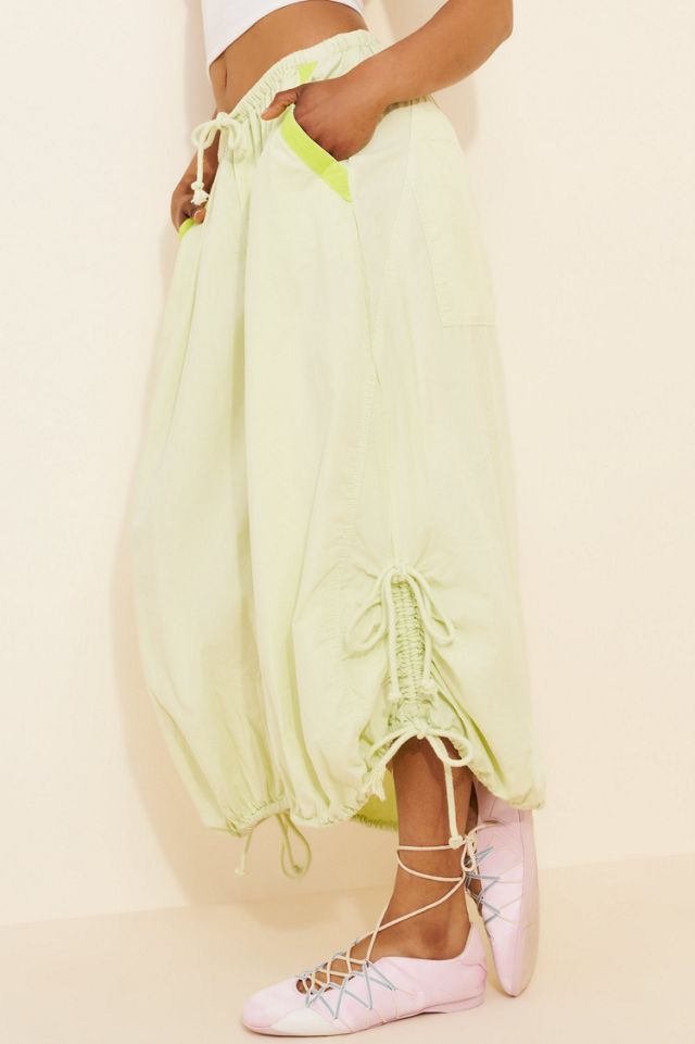 Re_Nuuly x Riley Vintage Reworked Parachute Skirt #3