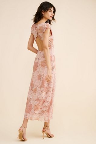 Butterfly Babe Lace Midi Dress