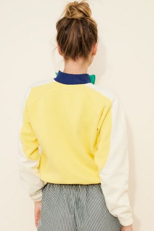 Bobo Choses Colorblock Zipper Sweatshirt