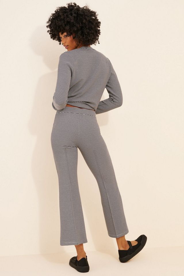 Nuuly x Donni Baby Stripe Kick Flare Pants #2