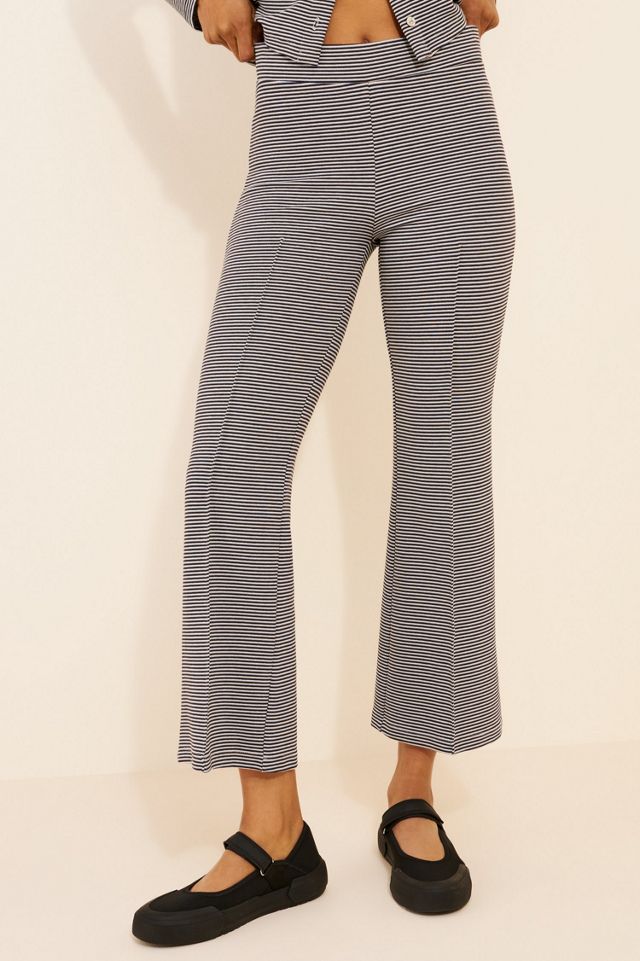 Nuuly x Donni Baby Stripe Kick Flare Pants #3