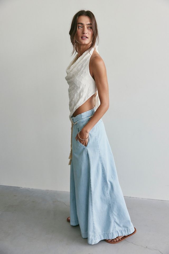 We The Free Harbor Wrap Wide Leg Jeans #2
