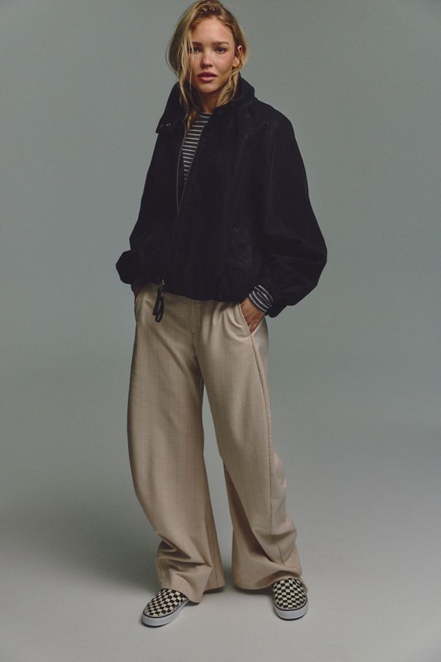 We The Free Chelsea Vegan Suede Funnel-Neck Jacket #3