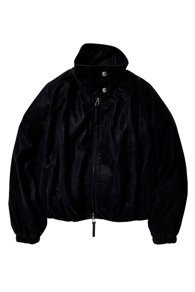 We The Free Chelsea Vegan Suede Funnel-Neck Jacket #5