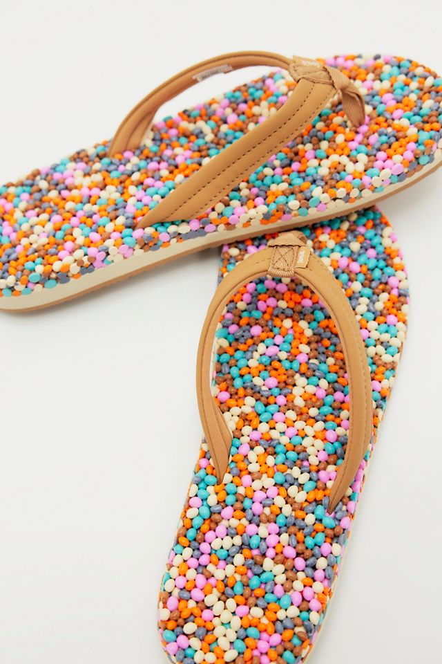 Sanuk x free-est Bubblecush Flip Flops #5