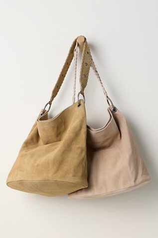 Fort Green Bucket Bag by Free People in Tan