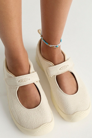 Женские кроссовки KEEN Jasper KM Lite Mary Janes, цвет: Берёзовый — фото 2